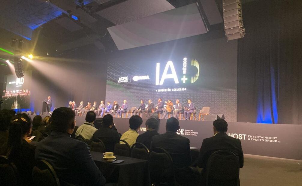 Evento México IA, + Inversión Acelerada. Foto: Ivette Saldaña