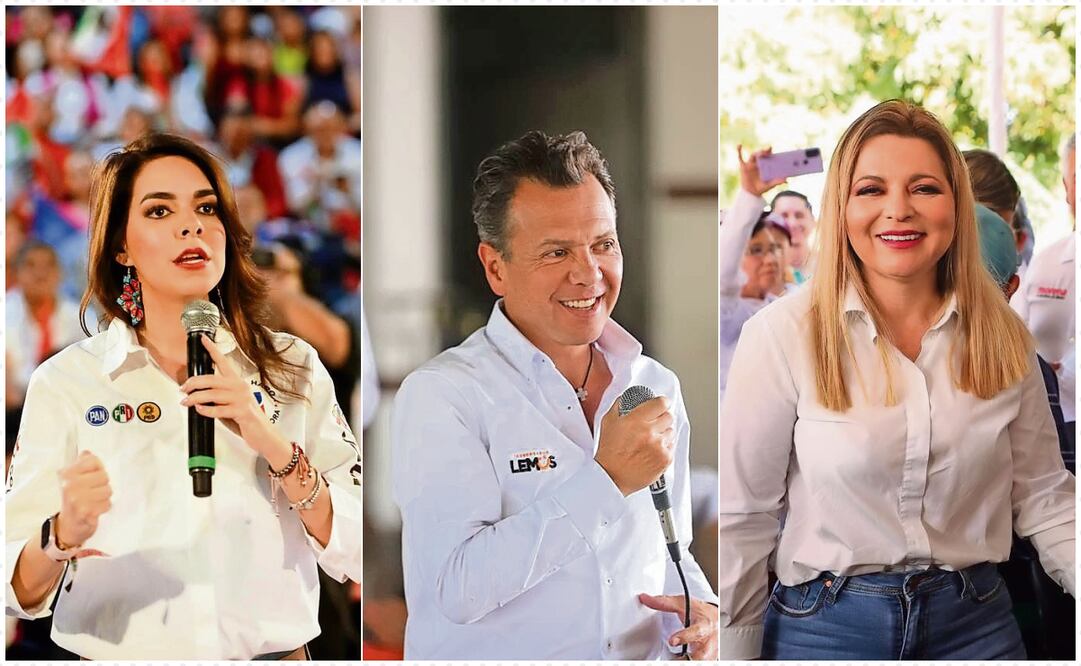 Laura Haro se presentó en el Palenque del Auditorio Benito Juárez; Pablo
Lemus visitó la región de Los Altos y Claudia Delgadillo estuvo en Tequila. Foto: Especial