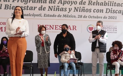 Entrega Bienestar tarjetas de incorporación a niños y niñas con discapacidad