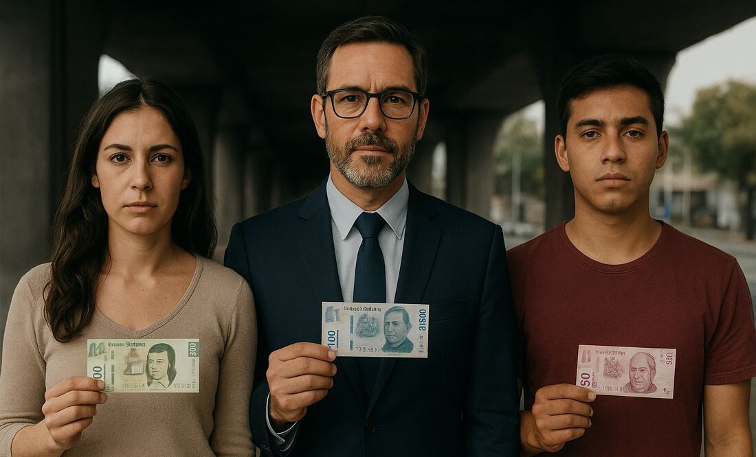 La diferencia entre clases también se refleja en el gasto en alimentación.
Foto: Imagen creada con IA