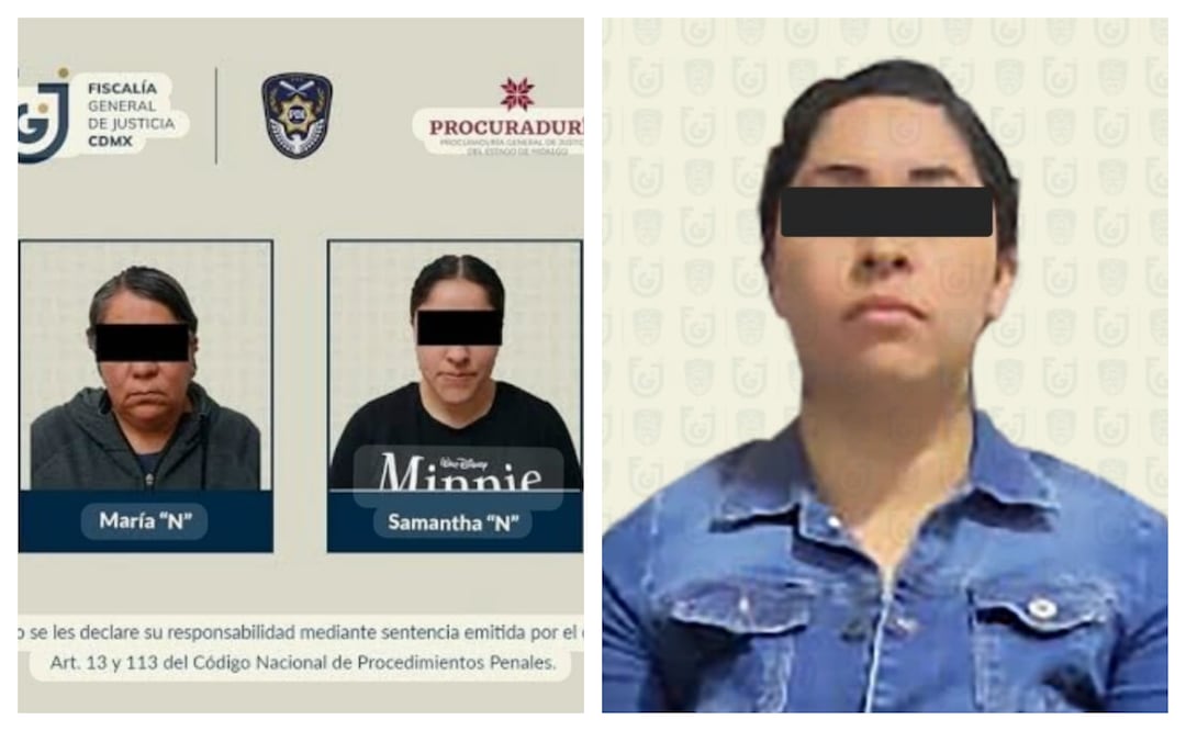 En menos de un mes, capturan a viuda e hijas de "El Ojos", líder del Cartel de Tláhuac. Foto: Especial