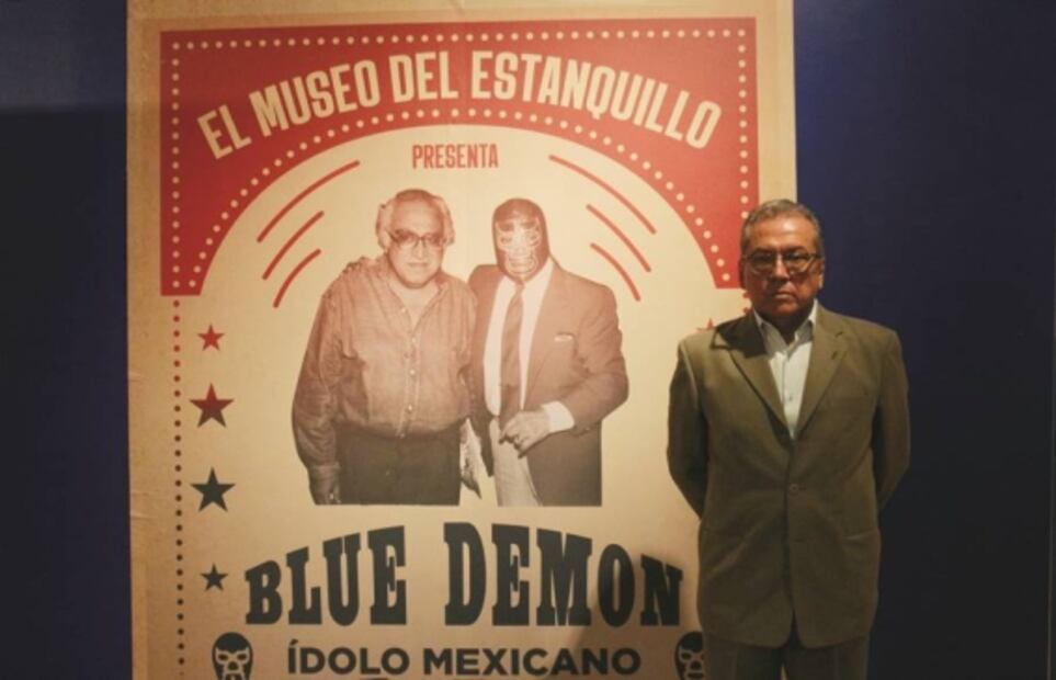 Junto a Monsiváis, un paseo por la vida de Blue Demon