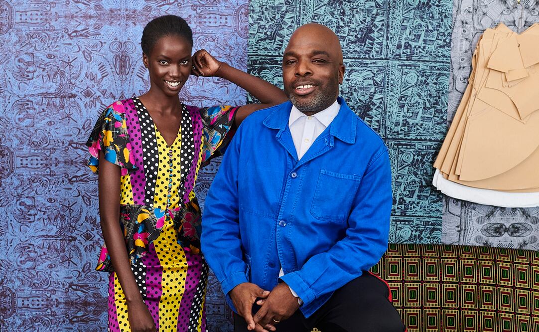 Duro Olowu realiza colección de maquillaje con Estée Lauder. Fotos: Cortesía