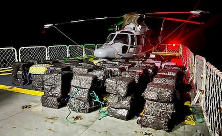 Por cielo, mar y tierra, Marina logra récord histórico de aseguramientos de estupefacientes en 2023