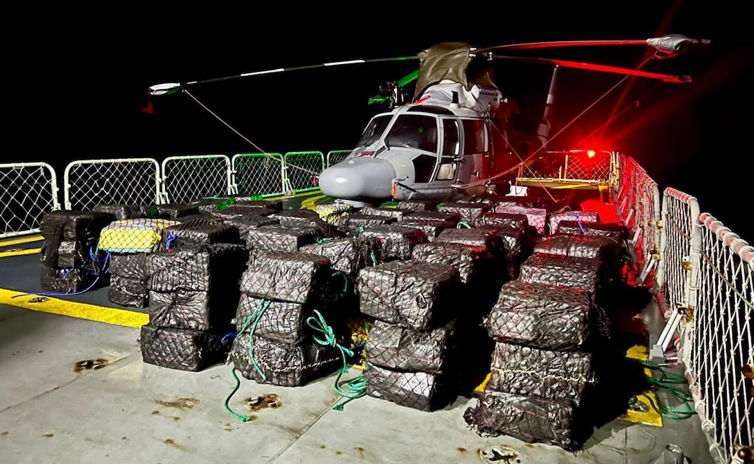 La Semar logró en 2023, un récord histórico de aseguramientos de estupefacientes en comparación a los años anteriores. Foto ilustrativa: Semar