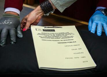 Archivo General de la Nación presenta nuevo expediente sobre espionaje a AMLO