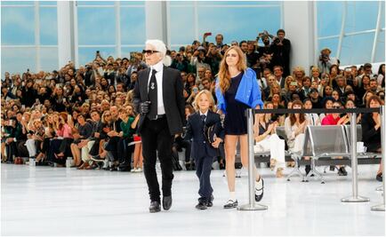 Otorgan el Outstanding Achievement Award a Karl Lagerfeld 