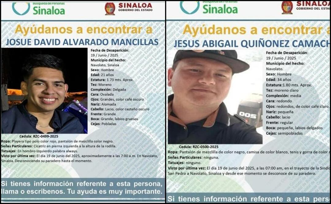 Fotos: Fiscalía de Sinaloa