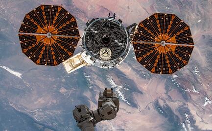 La nave de carga Cygnus abandona la EEI para misión en la órbita terrestre