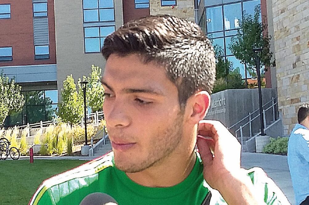 Al delantero del Benfica le agrada tener en la liga a connacionales (ÉDGAR LUNA CRUZ. EL UNIVERSAL)