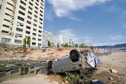 Otis se coloca entre los peores siniestros del mundo en 2023; aseguradoras prenden alerta por desastres naturales