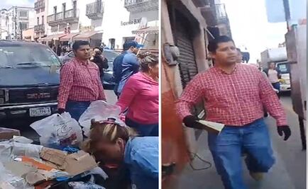 Por crisis financiera, alcalde sale a recoger la basura en Zacatecas