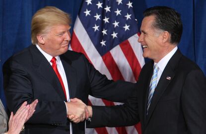Pese a su fuerte rivalidad política, Trump se reunirá con Romney