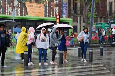No olvides tu paraguas; activan Alerta amarilla en 4 alcaldías de la CDMX