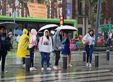 No olvides tu paraguas; activan Alerta amarilla en 4 alcaldías de la CDMX