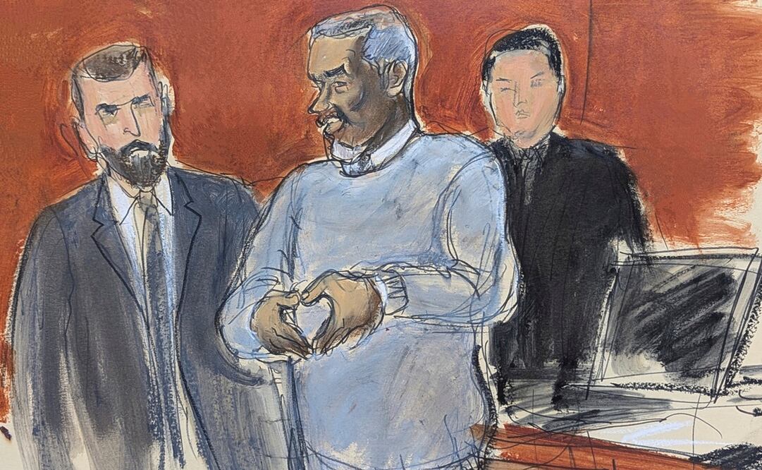 Diddy permanecerá en prisión hasta la lectura de su sentencia. Foto: AP, archivo.