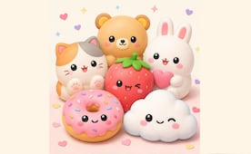 ¿Conoces los famosos squishies que sirven para sacar el estrés? Cuidado, pueden ser peligrosos
