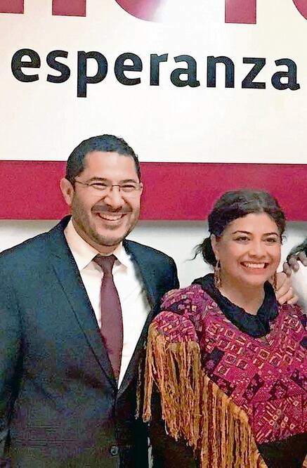 Martí Batres y Clara Brugada Foto: Archivo EL UNIVERSAL