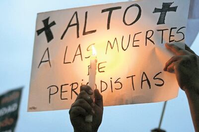 México, país mortal para periodistas, dice reporte