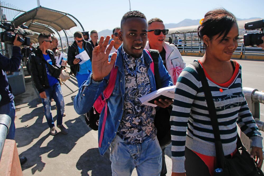 Cubanos en su paso por México (Alejandro Bringas/EL UNiVERSAL)