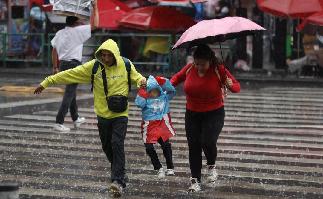 Lluvia hoy en la CDMX (12/06/2025) Foto: Diego Simón / EL UNIVERSAL