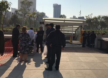 Hombre muere por infarto frente al Monumento a la Madre