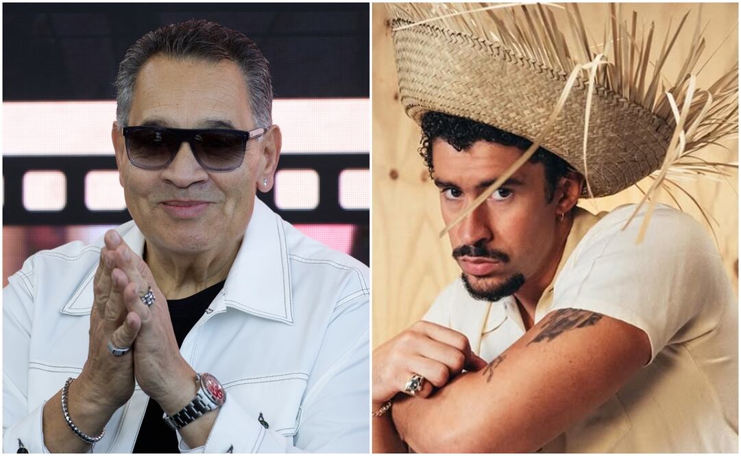 Tito Nieves y Bad Bunny. Foto: EFE/Archivo.