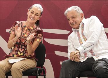 AMLO: A Claudia Sheinbaum ya podría entregarle mañana mismo la banda presidencial