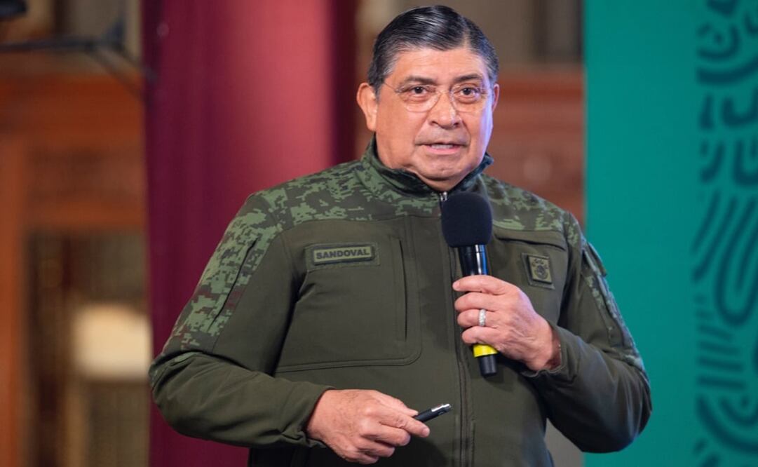  Luis Cresencio Sandoval, titular de la Secretaría de la Defensa Nacional. Foto: Presidencia