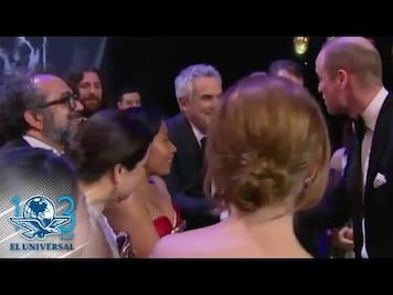 Príncipe Guillermo felicita a Yalitza y Marina por ROMA