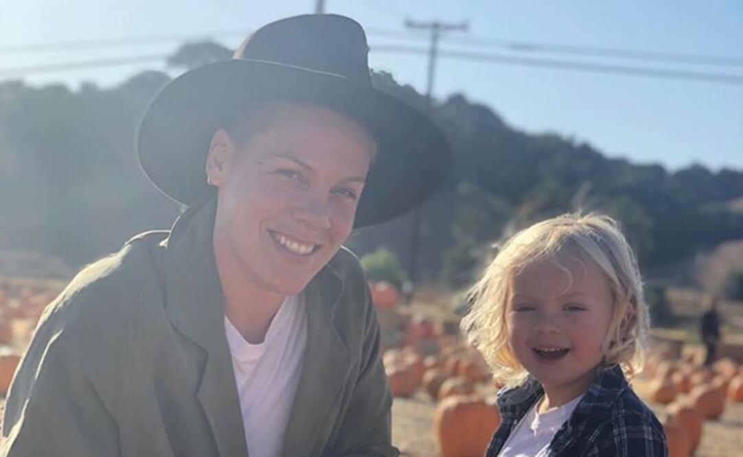 Pink y su hijo. Foto: Instagram