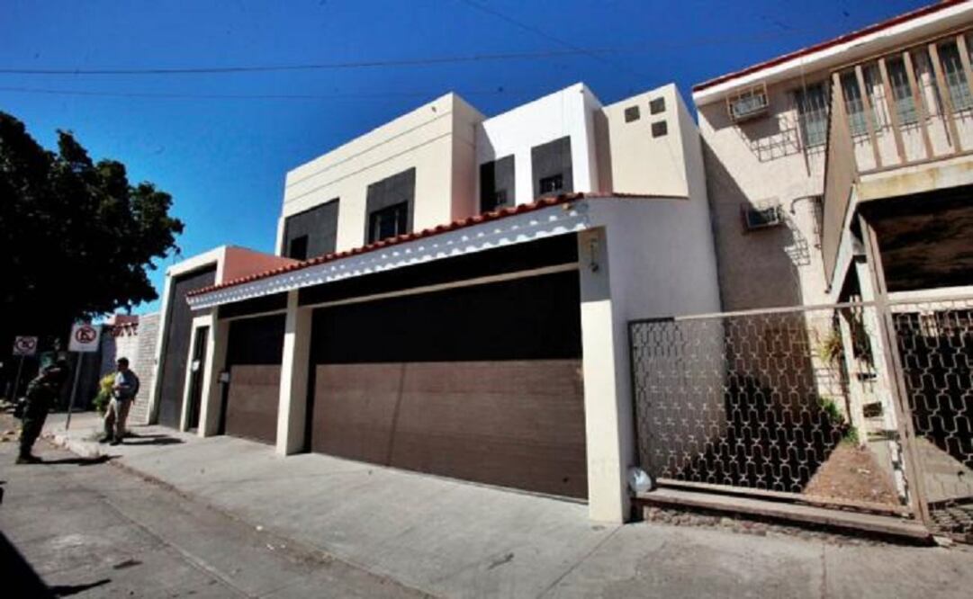 A property owned by Joaquín Guzmán on Constituyentes and Emilio García streets in Sinaloa. (Photo: Archive / EL UNIVERSAL)