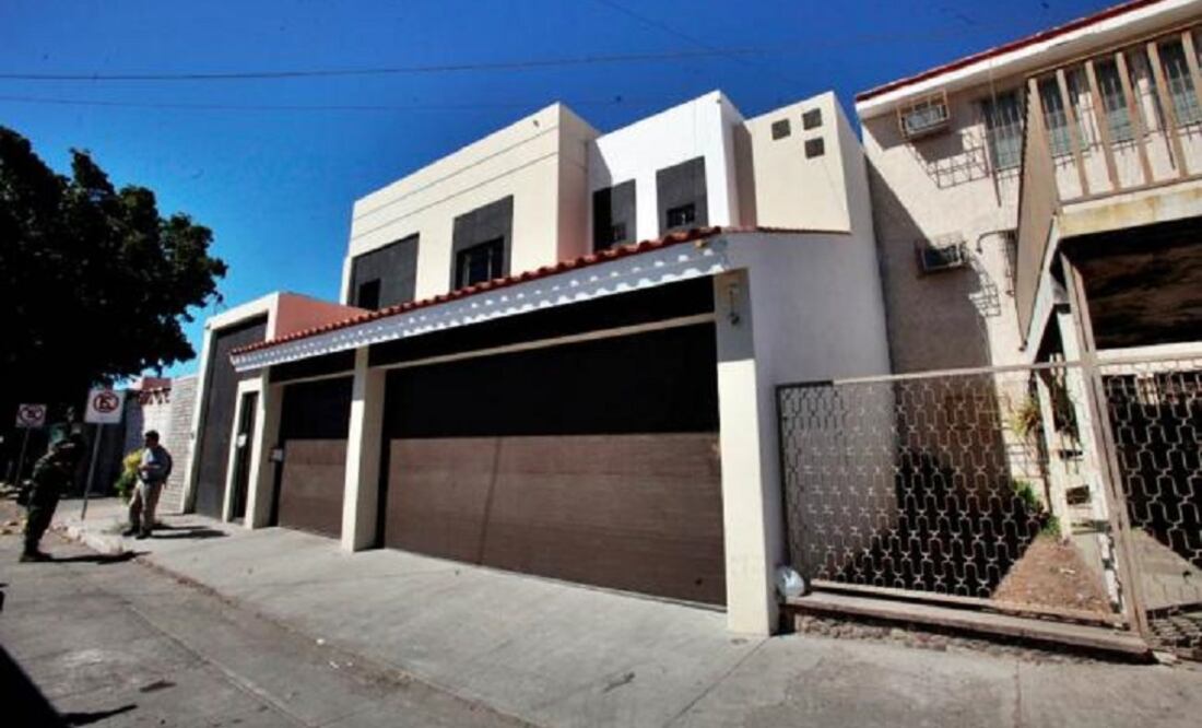 A property owned by Joaquín Guzmán on Constituyentes and Emilio García streets in Sinaloa. (Photo: Archive / EL UNIVERSAL)