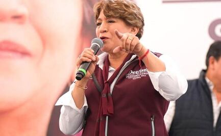 “No hay ningún miedo”, dice Delfina Gómez ante incertidumbre de asistencia a debate con Del Moral