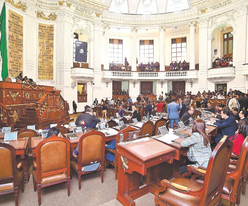 Entre los pendientes en el Congreso local también está la lista pública de agresores sexuales y modificaciones a la ley de protección civil. Foto: ARCHIVO EL UNIVERSAL
