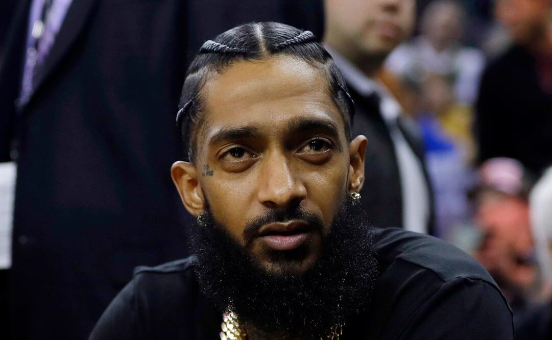 Nipsey Hussle fue asesinado a tiros a fuera de una tienda de ropa en Los Ángeles el 31 de marzo de 2019. Foto: AP