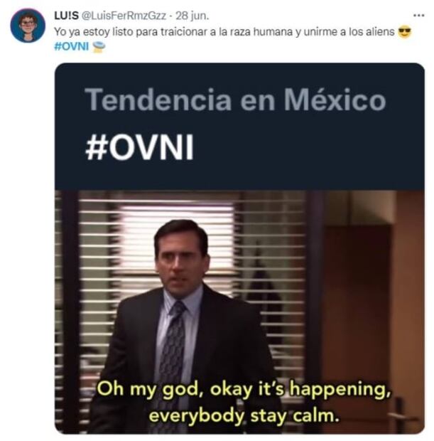 ¿Ovnis? Esto fue lo que provocó las luces en el cielo de California y Baja California