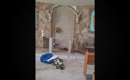Profanan templo en El Pescadero, BCS; rompen imágenes religiosas y causan indignación en la comunidad
