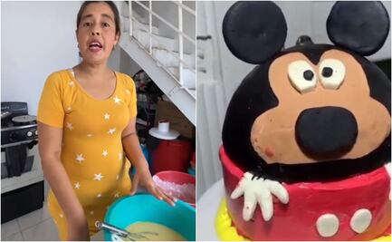 Todos opinando sin saber:  autora de polémico pastel de Mickey se defiende