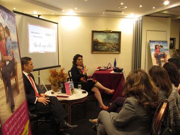 Ivonne Ortega presenta en Madrid su libro “En el viejo sillón”