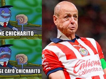 Chicharito Hernández es víctima de los memes por su poco desempeño con Chivas