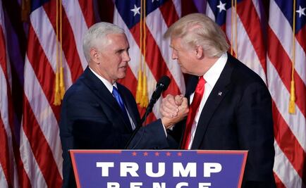 Donald Trump llega a Washington para reunirse con Obama 