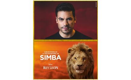 Carlos Rivera le dará voz a Simba en película de "El Rey León"