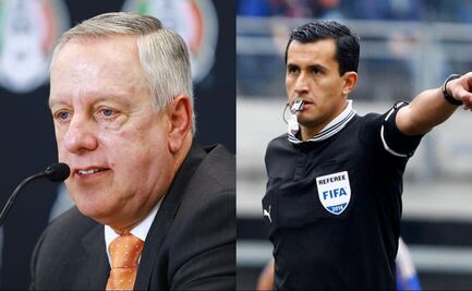 Arturo Brizio presenta a Enrique Osses como nuevo director del arbitraje en la Liga MX