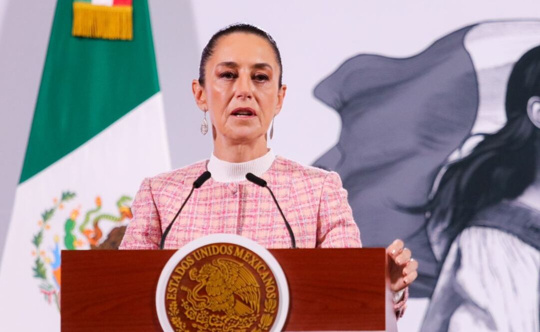 La Presidenta dijo que la reunión se realizará a petición de la presidenta de la Suprema Corte, Norma Piña. Foto: Axel Sánchez / EL UNIVERSAL