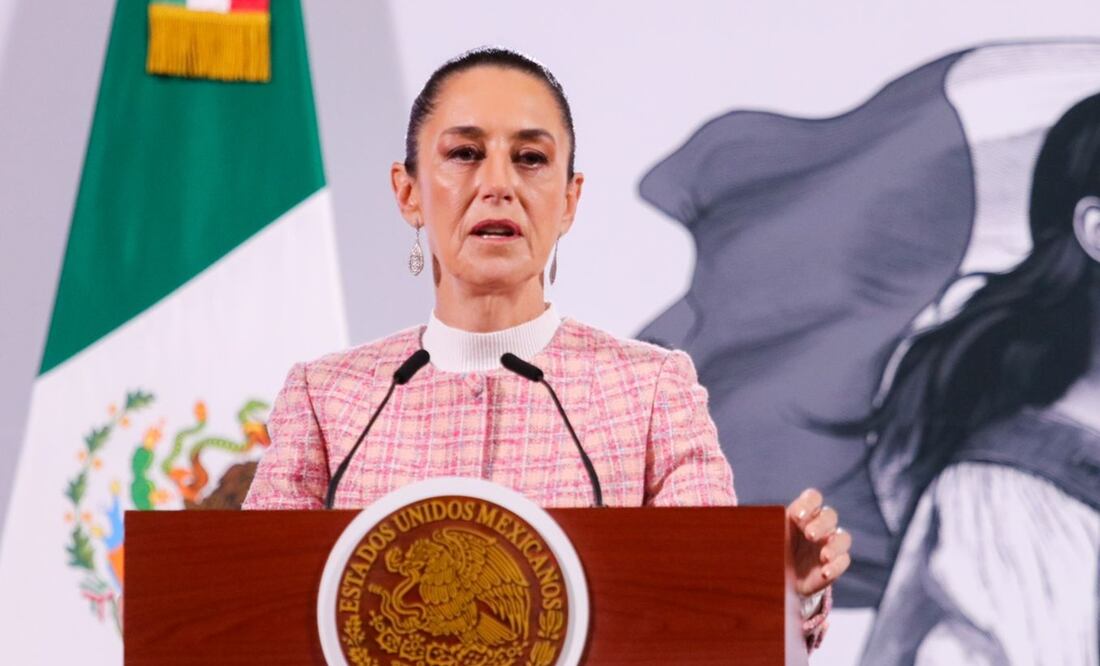 La Presidenta dijo que la reunión se realizará a petición de la presidenta de la Suprema Corte, Norma Piña. Foto: Axel Sánchez / EL UNIVERSAL