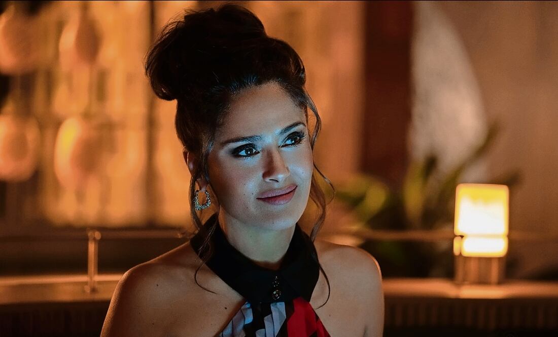 Hayek aspira a dos premios como Peor actriz y Pareja en un filme. Foto: Warner Brothers