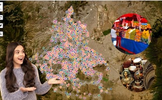 Mapa interactivo de tianguis; encuentra comida, ropa y curiosidades por toda la ciudad