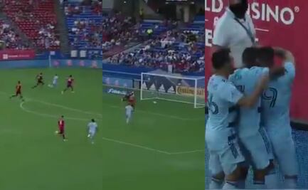Así fue el gol de Alan Pulido con el Sporting Kansas City ante FC Dallas