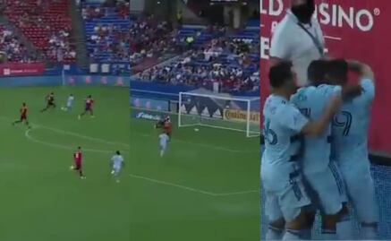 Así fue el gol de Alan Pulido con el Sporting Kansas City ante FC Dallas